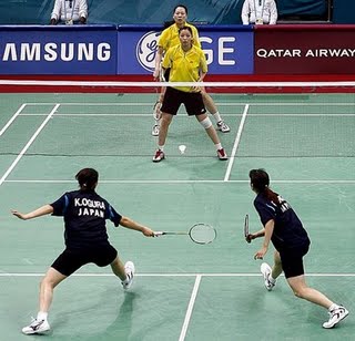 Badminton Tactics: Doubles Defensive Formation